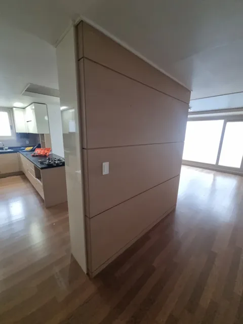 아파트 주방 거실 목공 견적 현장 시공 전 현장